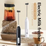 MINI Milk Frother USB Rechargeable 3 Speeds Foam Maker Coffee Whisk Mixer Electric Handle Blender Egg Beater Hot Cooking Tools