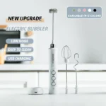 3 In 1 Portable Rechargeable Electric Milk Frother Foam Maker Handheld Foamer High Speeds Drink Mixer Coffee Frothing Wand