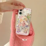 Cute Duffy StellaLou LinaBell Magsafe Wireless Charge Phone Case For iPhone 16 15 14 13 12Pro Max Cartoon Magnetic Stand - Image 3
