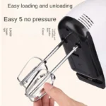 Handheld electric egg beater Blender household automatic mixer egg white and cream beater mini 7-speed Frother for milk Coffee - Image 4