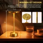 Rechargeable Cordless Table Lamps Portable 6Hours 8Hours Battery Table Light 3000K 6000K LED Table Light - Image 3