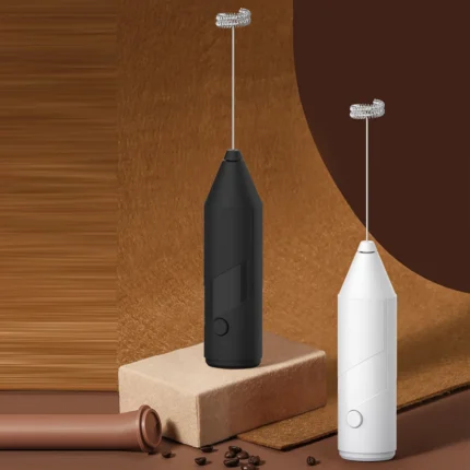 Handheld Electric Milk Frother Foam Maker Suitable for Lattes Coffee Cappuccinos Frappés Matcha Functions Egg Beater Drink Mixer