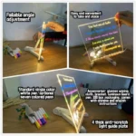 Personalized LED Lamp Acrylic Message Note Board Erasable USB Children‘s Drawing Board Bedroom Night Light Birthday Kids Gift - Image 6