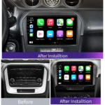Android 14 QLED Screen For Suzuki Vitara 2015 2016 2017 2018 2019 Car Radio Multimedia Player GPS Navigation Head Unit