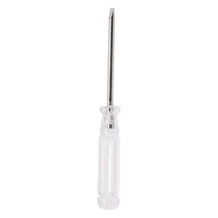 3.74Inch Small Mini Screwdriver Set Kit Repair Tool Slotted Cross Screwdrivers Transparent Head Screwdrivers - Image 3