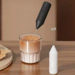 Handheld Electric Milk Frother Foam Maker Suitable for Lattes Coffee Cappuccinos Frappés Matcha Functions Egg Beater Drink Mixer - Image 2