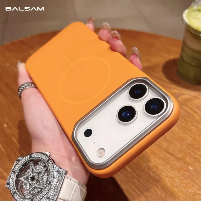Ultra Thin PC Magnetic For Magsafe Wireless Charge Matte Case for iPhone 17 Air 16E 15 14 13 12 11 Pro Max Shockproof Hard Cover - Image 1