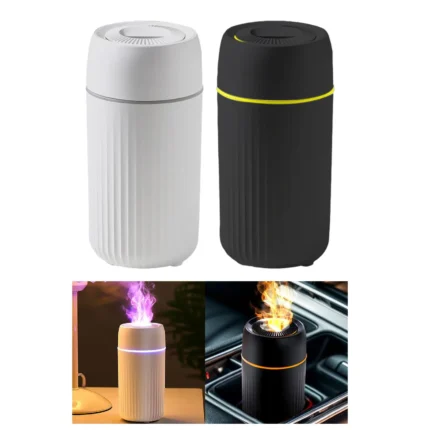 Essential Oil USB Aroma Noiseless Air Bedside Lamp Portable Humidifier Quiet for