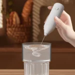 Handheld Electric Milk Frother Foam Maker Suitable for Lattes Coffee Cappuccinos Frappés Matcha Functions Egg Beater Drink Mixer - Image 4